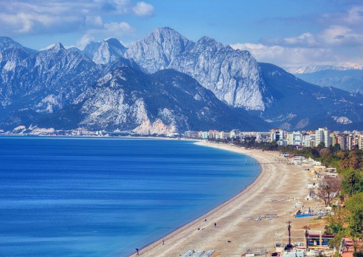 Konyaaltı Beach – 150 meters